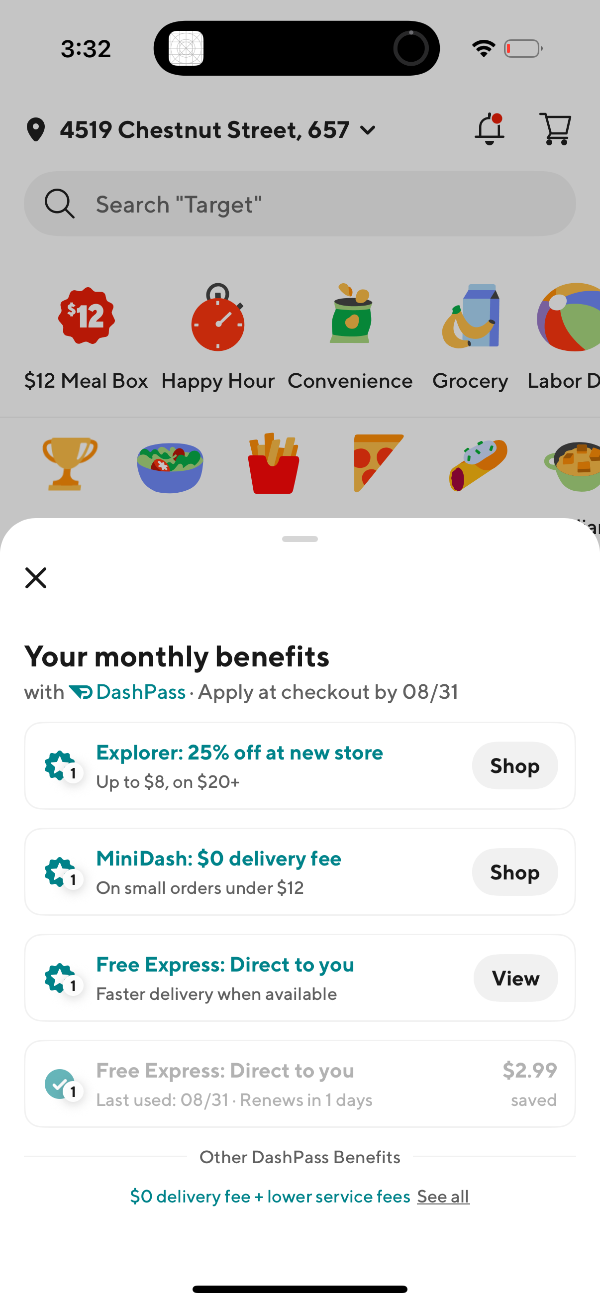 doordash app screenshot 33